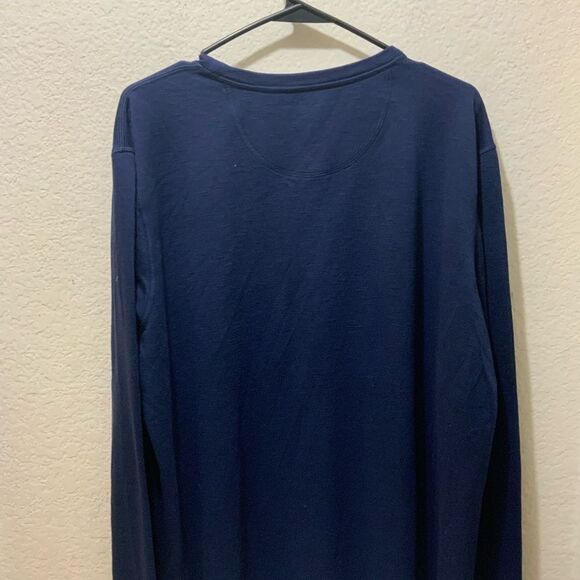 Orvis Long Sleeve Blue Sweat Shirt Size XL - Picture 6 of 9